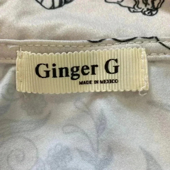 ⭐️ Ginger G halter black and white top - Picture 3 of 3